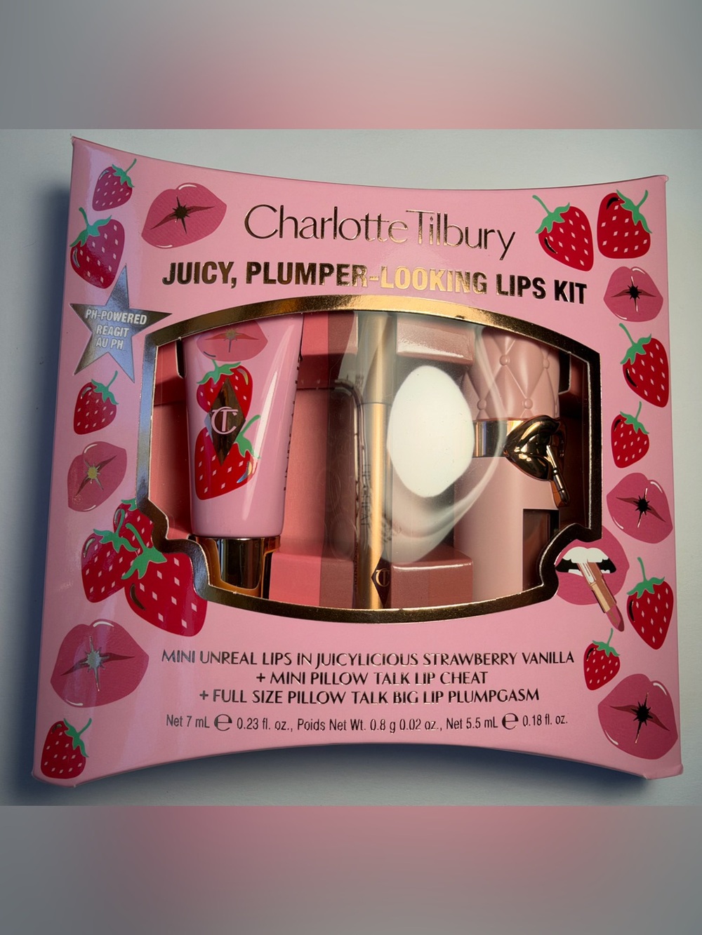NWT🌷Charlotte Tilbury’s Juicy, Plumper-Looking Lip Kit